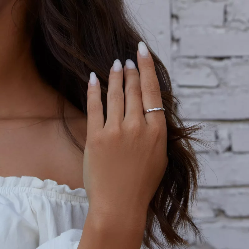 (afbeelding voor) Pandora Stijl Stapelbare Ringen - BSR248 - Bekijken 2