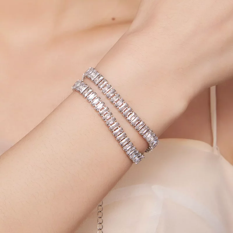 (afbeelding voor) Pandora Stijl Tennis Ketting - YIN112 - Bekijken 6