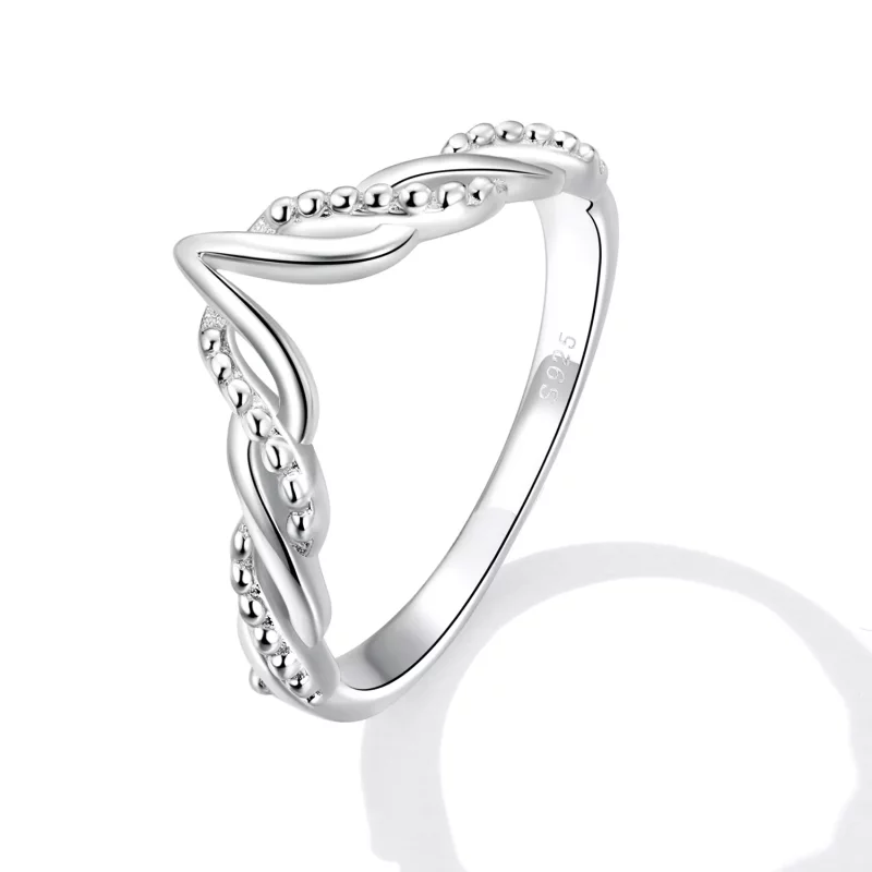 (afbeelding voor) Pandora Stijl Tiara Wensbeen Ring - BSR258 - Bekijken 2