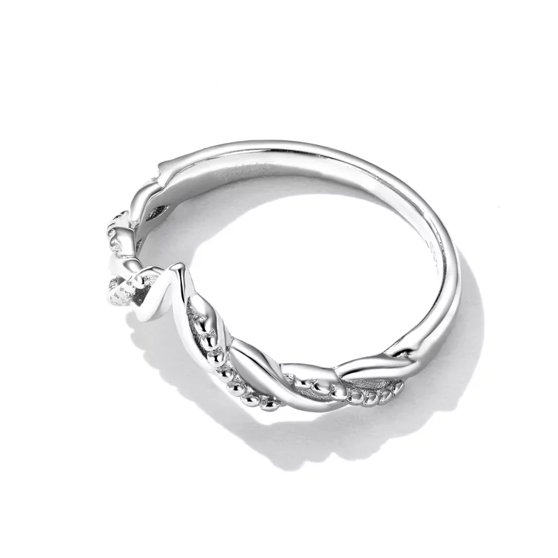 (afbeelding voor) Pandora Stijl Tiara Wensbeen Ring - BSR258 - Bekijken 4