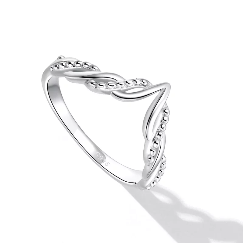 (afbeelding voor) Pandora Stijl Tiara Wensbeen Ring - BSR258 - Bekijken 5