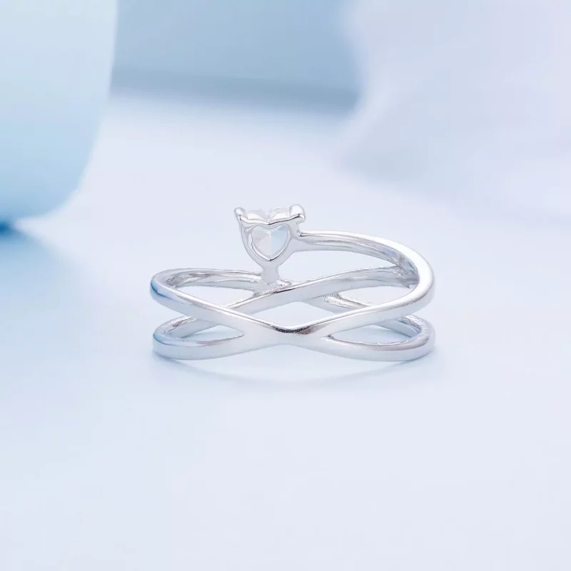 (afbeelding voor) Pandora Stijl Triple Band Ring - BSR336 - Bekijken 4