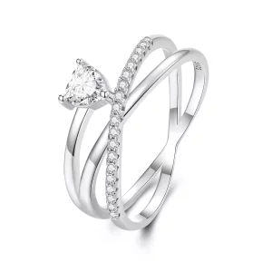(afbeelding voor) Pandora Stijl Triple Band Ring - BSR336