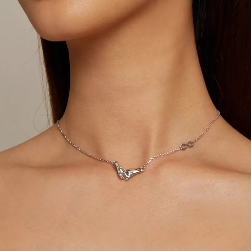 (afbeelding voor) Pandora-stijl Valentijnsketting - BSN337 - Bekijken 5