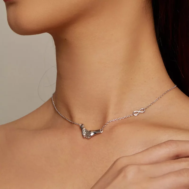 (afbeelding voor) Pandora-stijl Valentijnsketting - BSN337 - Bekijken 6