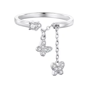 Pandora-stijl Verstelbare Ringen - BSR349 (afbeelding voor) Pandora-stijl Verstelbare Ringen - BSR349