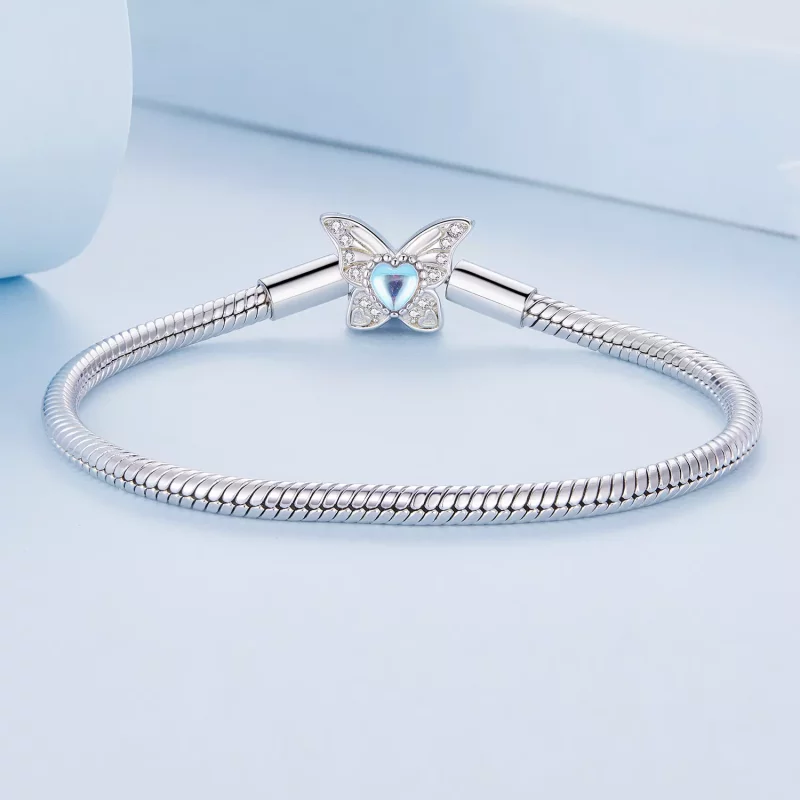 (afbeelding voor) Pandora Stijl Vlinder Armband - BSB113 - Bekijken 2