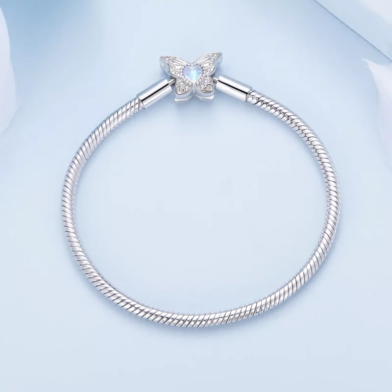 (afbeelding voor) Pandora Stijl Vlinder Armband - BSB113 - Bekijken 3