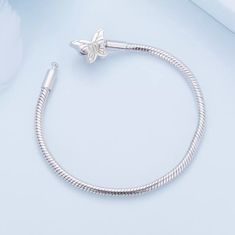 (afbeelding voor) Pandora Stijl Vlinder Armband - BSB113 - Bekijken 4