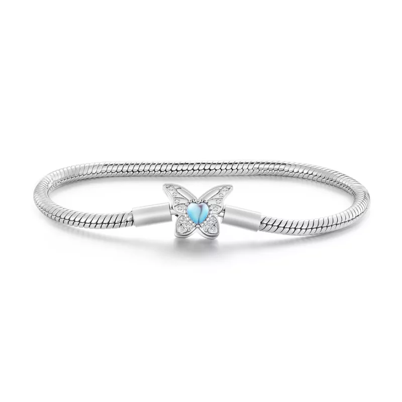 (afbeelding voor) Pandora Stijl Vlinder Armband - BSB113 - Bekijken 8