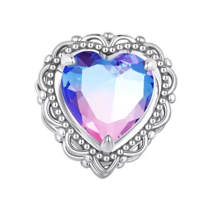 (afbeelding voor) Pandora Stijl Voor altijd mijn liefde Verloopkleur Hart Bedel - BSC830