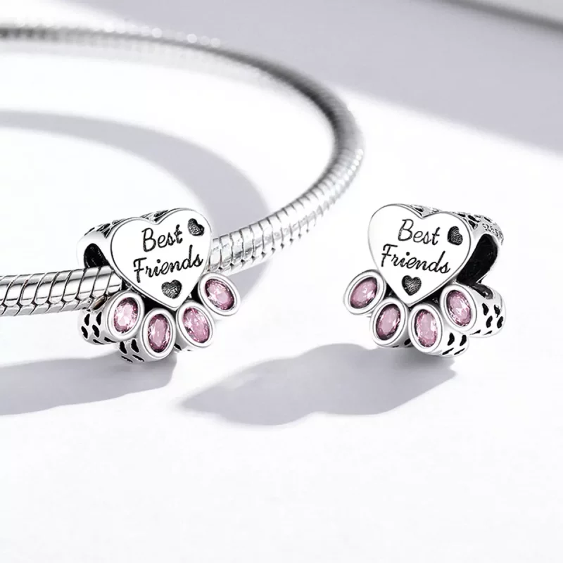 (afbeelding voor) Pandora Stijl Vriend Bedel Uitverkoop - BSC517 - Bekijken 4