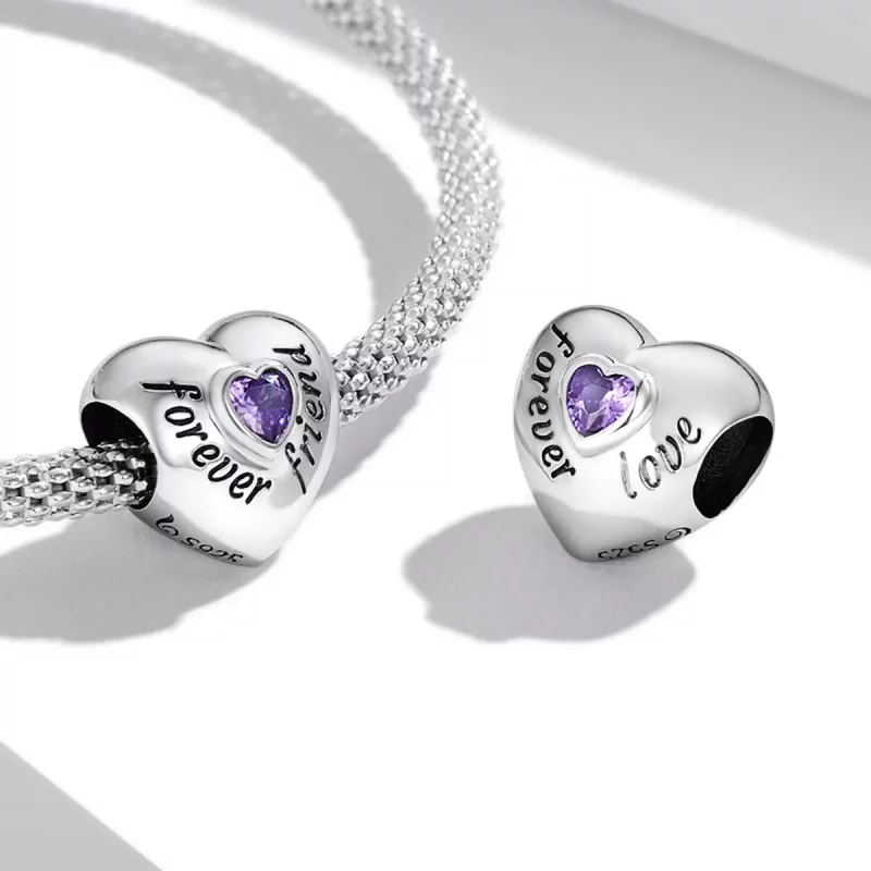 (afbeelding voor) Pandora Stijl Vriendschaps Sieraden - BSC562-VT - Bekijken 4