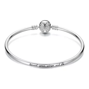 (afbeelding voor) Pandora-stijl Zilveren Armband - BSB084