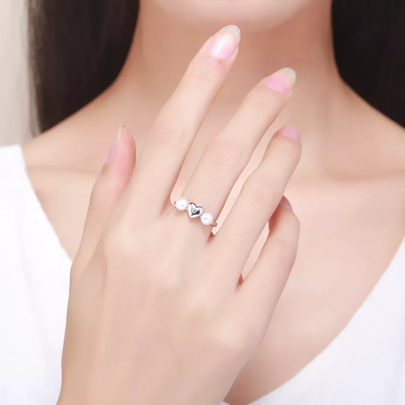 (afbeelding voor) Pandora Stijl Zilveren Geurig Hart Ring - SCR156 - Bekijken 7