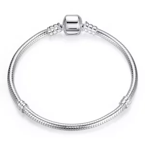Pandora Stijl Zilveren Schattige Kat Ketting Armband - PAS902 (afbeelding voor) Pandora Stijl Zilveren Schattige Kat Ketting Armband - PAS902