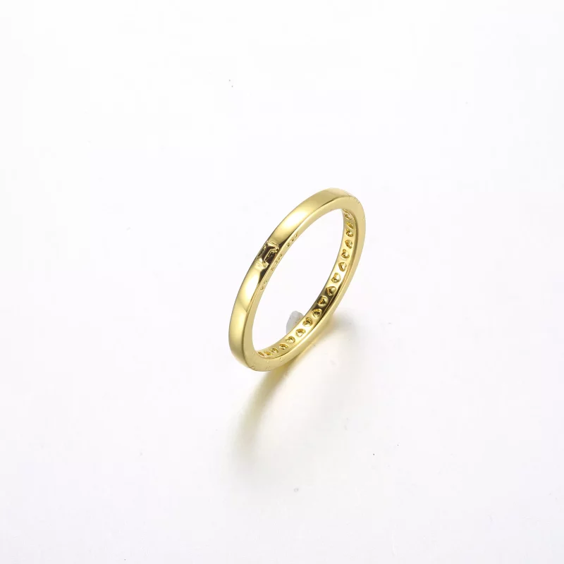 (afbeelding voor) Pandora 14k vergulde Love Message Ring - 162613C00 - Bekijken 2