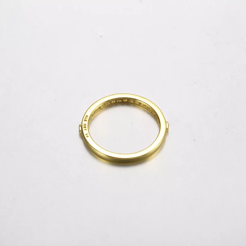 (afbeelding voor) Pandora 14k vergulde Love Message Ring - 162613C00 - Bekijken 3