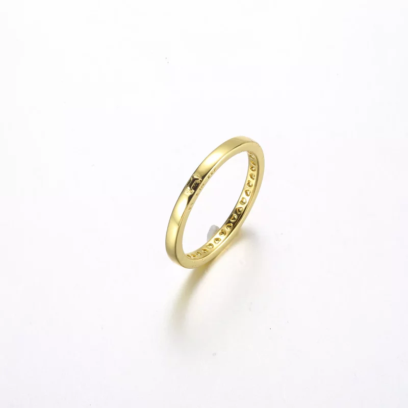 (afbeelding voor) Pandora 14k vergulde Love Message Ring - 162613C00 - Bekijken 4