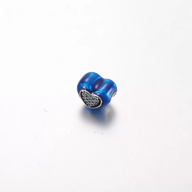 (afbeelding voor) Pandora Blauwe Draaibare Hart Bedel - 792750C01 - Bekijken 2