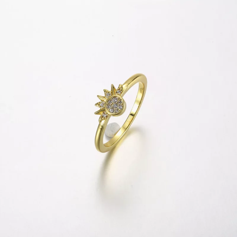 (afbeelding voor) Pandora Celestial Sparkling Sun Ring - 162674C01 - Bekijken 2