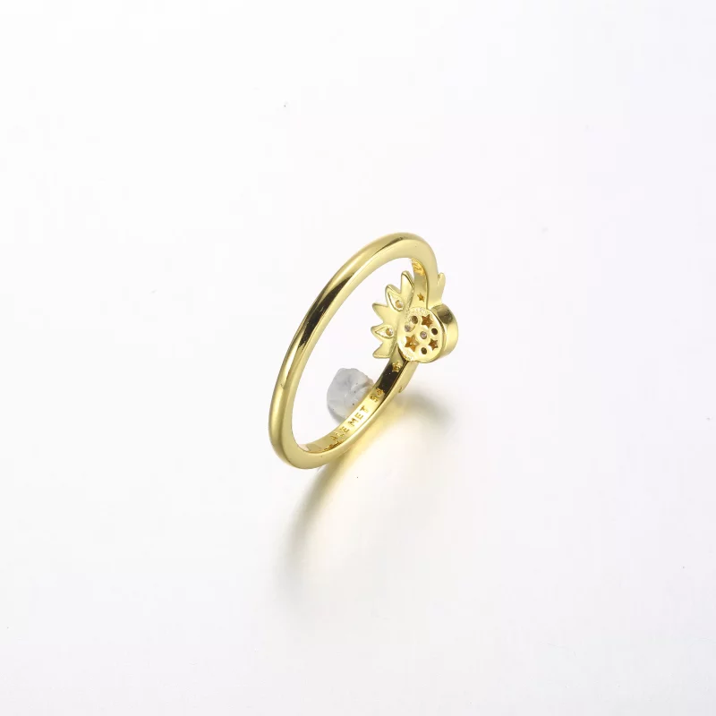 (afbeelding voor) Pandora Celestial Sparkling Sun Ring - 162674C01 - Bekijken 5