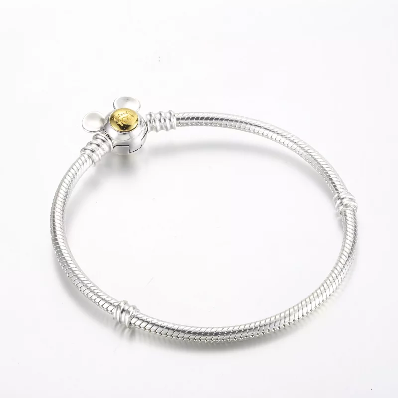 (afbeelding voor) Pandora Disney 100e Verjaardag Moments Snake Chain Armband - 592514C00 - Bekijken 2