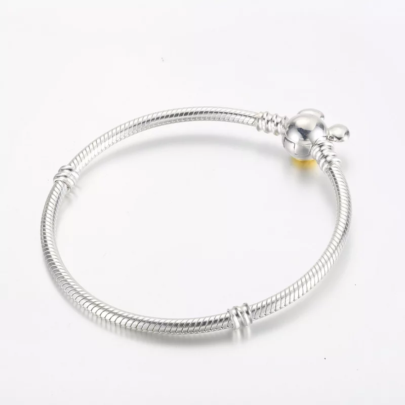 (afbeelding voor) Pandora Disney 100e Verjaardag Moments Snake Chain Armband - 592514C00 - Bekijken 3