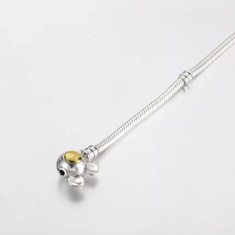 (afbeelding voor) Pandora Disney 100e Verjaardag Moments Snake Chain Armband - 592514C00 - Bekijken 4