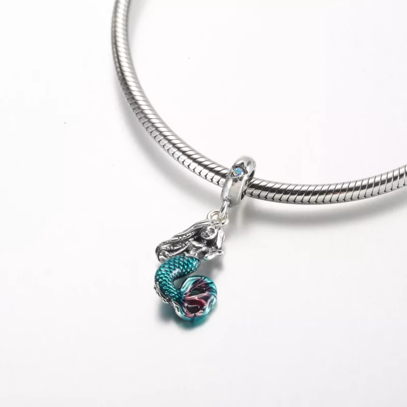 (afbeelding voor) Pandora Disney De Kleine Zeemeermin Ariel Dangle Charm - 792695C01 - Bekijken 4