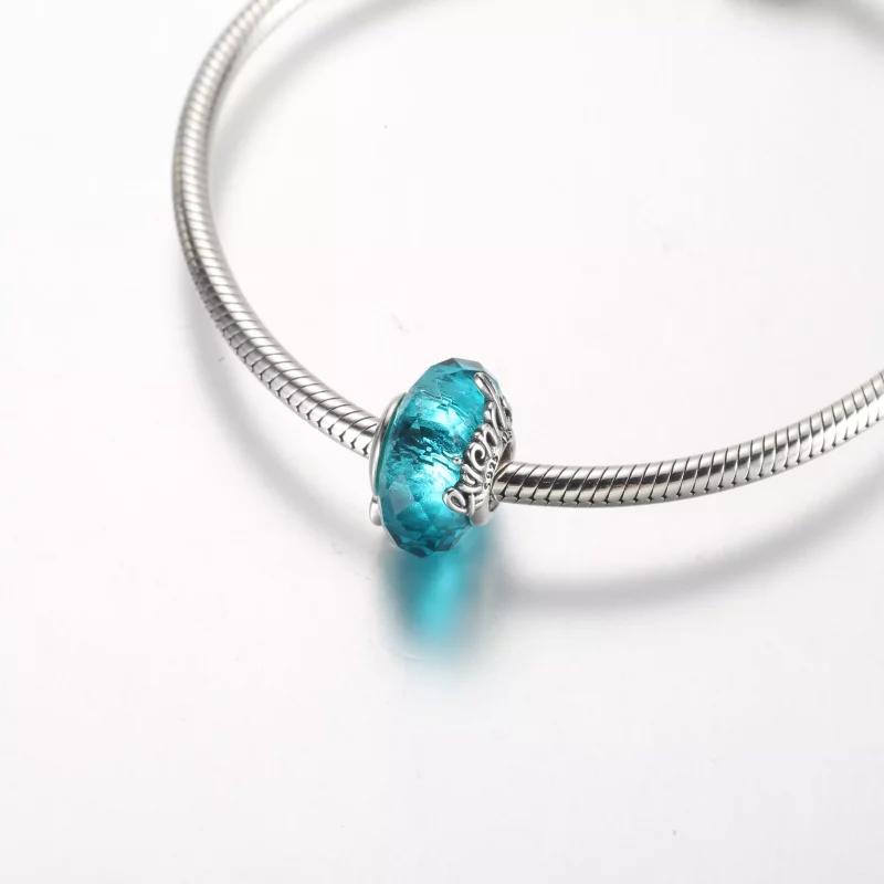 (afbeelding voor) Pandora Faceted Murano Glass Vriendschapsbedel - 792762C01 - Bekijken 4