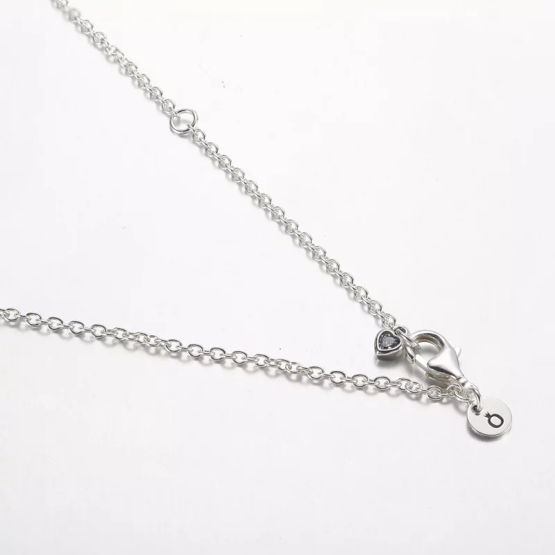 (afbeelding voor) Pandora Ik hou van jou zilveren hanger ketting - 392599C01 - Bekijken 4