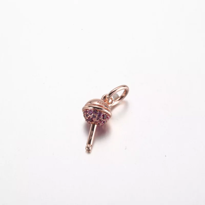 (afbeelding voor) Pandora Lollipop 14k rosé goud-vergulde hanger - 782598C01 - Bekijken 2