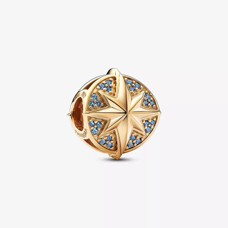 (afbeelding voor) Pandora Marvel Captain Marvel Insignia Charm - 762744C01