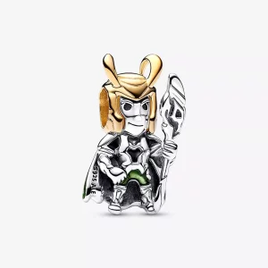 (afbeelding voor) Pandora Marvel Loki-bedel - 762764C01