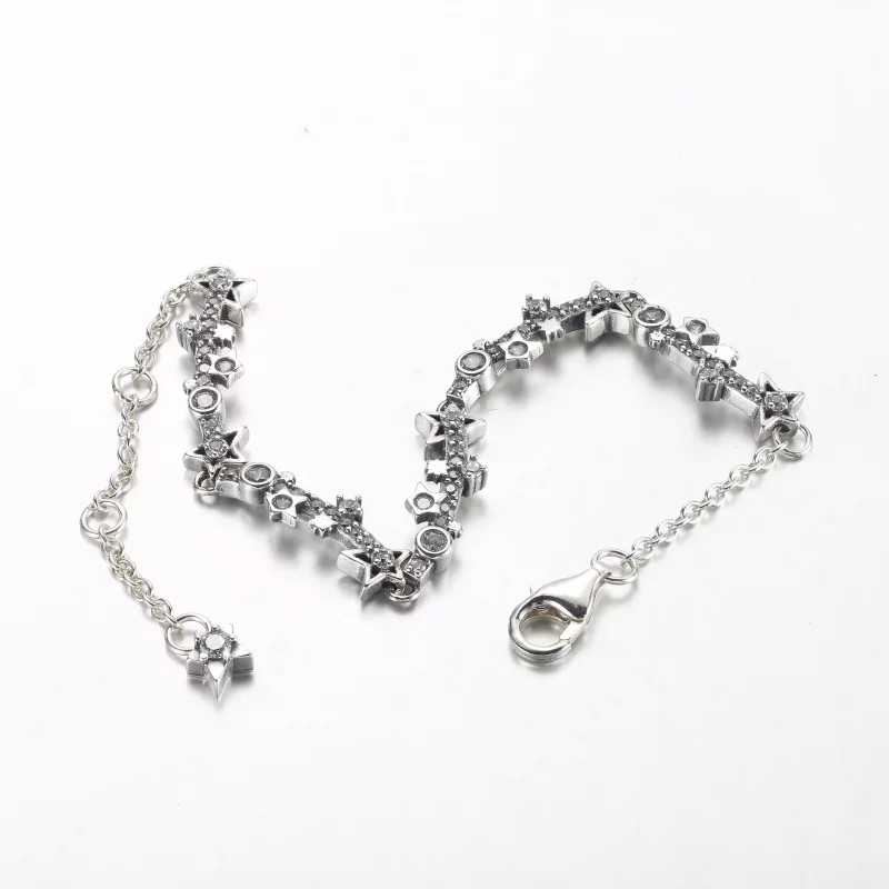 (afbeelding voor) Pandora Melkweg sterling zilveren armband met heldere zirkonia - 592425C01 - Bekijken 5