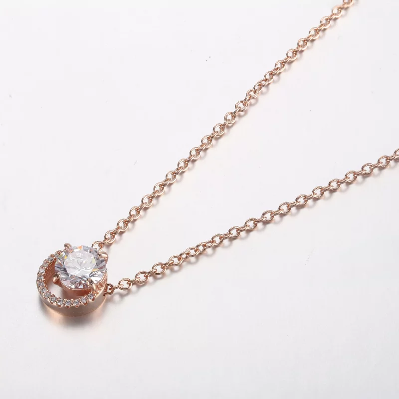 (afbeelding voor) Pandora Schitterende Ronde Halo Hanger Collier Ketting - 361174C02-45 - Bekijken 2
