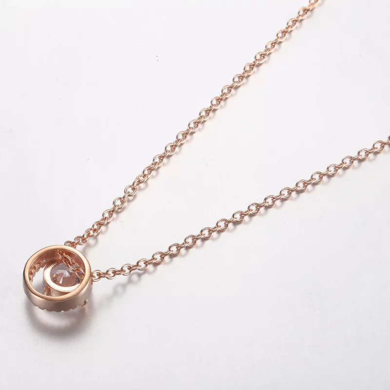(afbeelding voor) Pandora Schitterende Ronde Halo Hanger Collier Ketting - 361174C02-45 - Bekijken 3