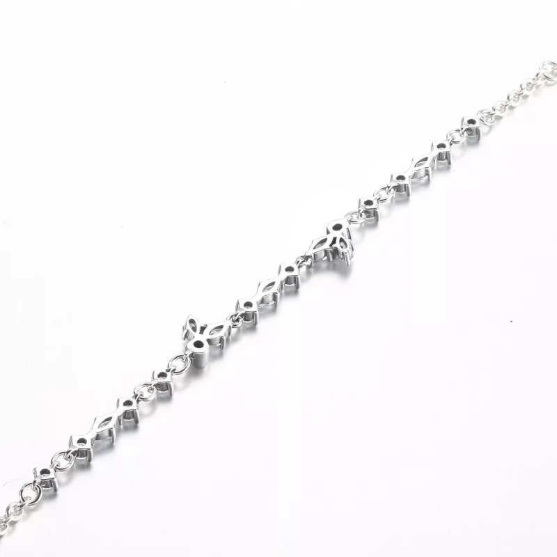 (afbeelding voor) Pandora Sprankelende Herbarium Cluster Ketting Armband - 592631C01 - Bekijken 4