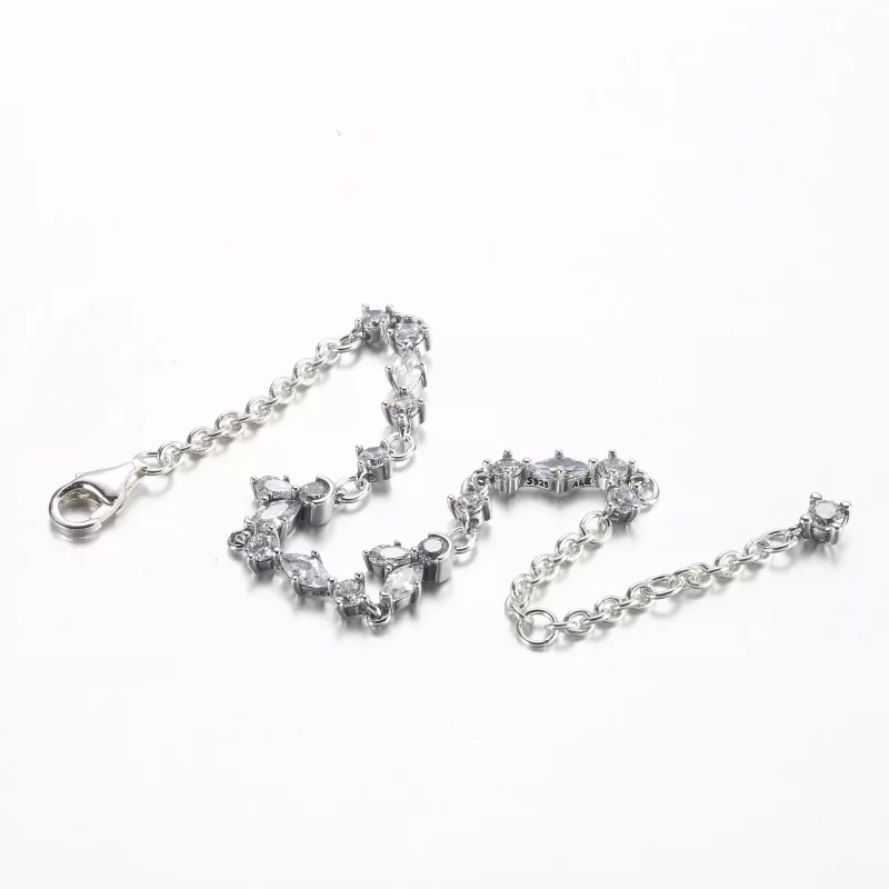 (afbeelding voor) Pandora Sprankelende Herbarium Cluster Ketting Armband - 592631C01 - Bekijken 5