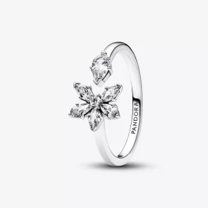 (afbeelding voor) Pandora Sprankelende Herbarium Cluster Open Ring - 192611C01