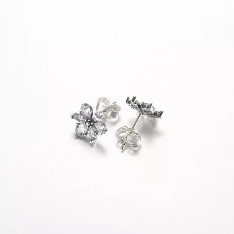 (afbeelding voor) Pandora Sprankelende Herbarium Cluster Stud Oorbellen - 292633C01 - Bekijken 3