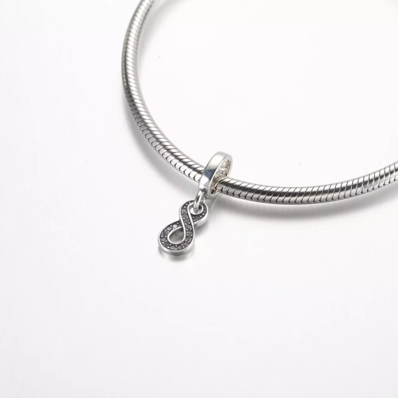 (afbeelding voor) Pandora Sprankelende Infinity Hangbedel - 792766C01 - Bekijken 4