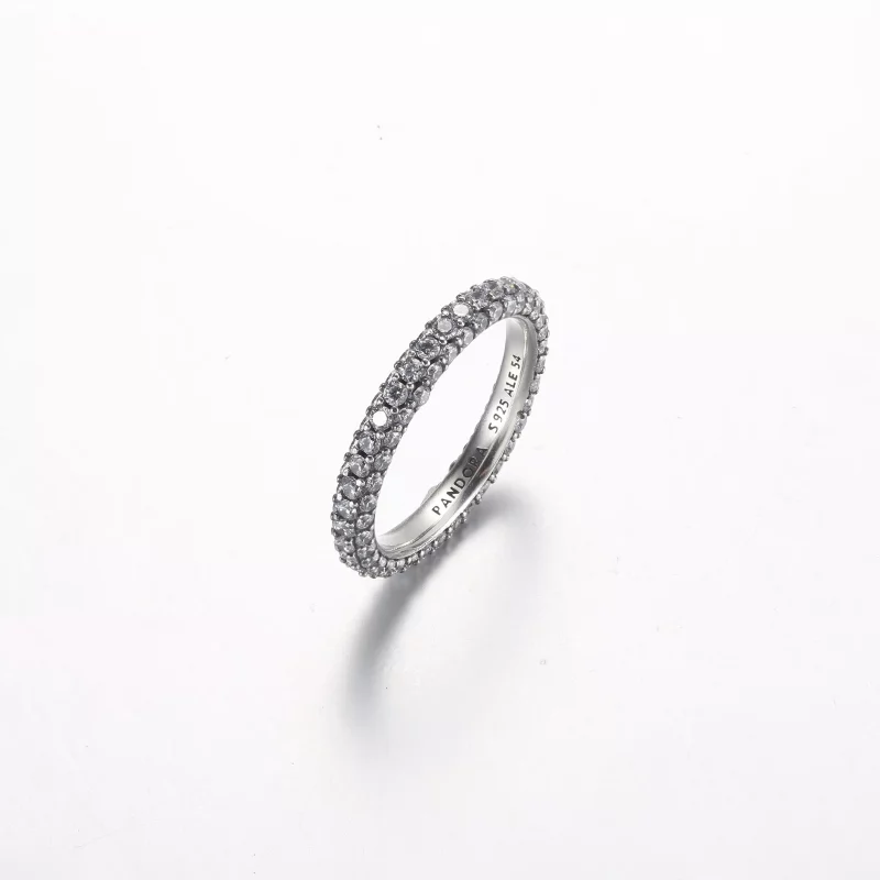(afbeelding voor) Pandora Timeless Pavé Enkele rij Ring - 192627C01 - Bekijken 2