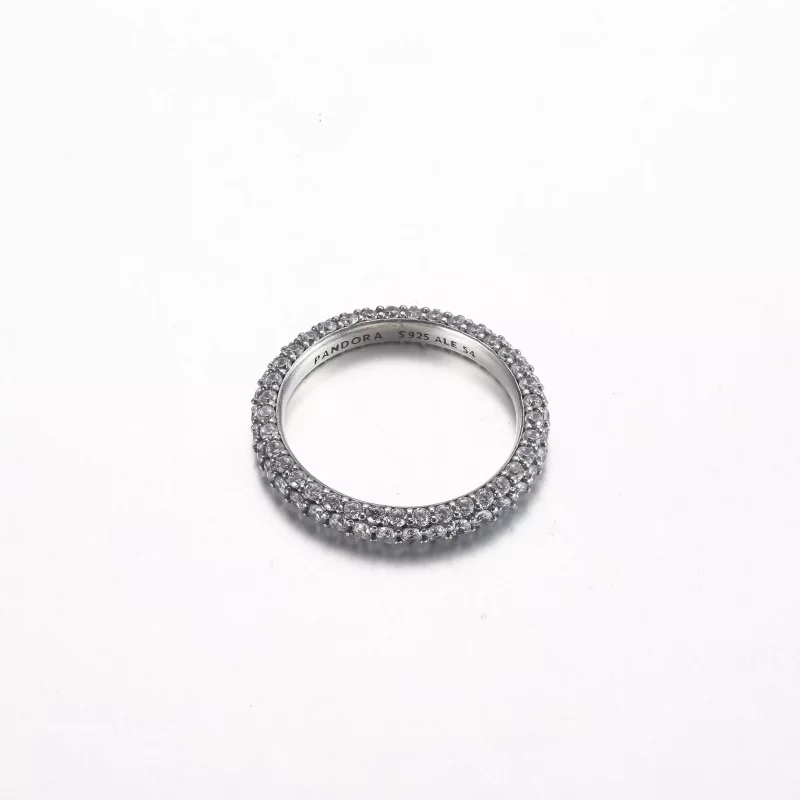 (afbeelding voor) Pandora Timeless Pavé Enkele rij Ring - 192627C01 - Bekijken 3