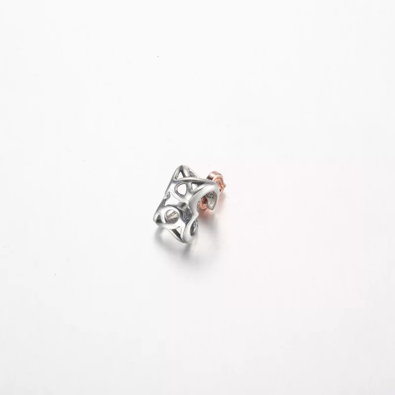 (afbeelding voor) Pandora Twee-Tone Openwork Infinity Hart Bedel - 782642C00 - Bekijken 4