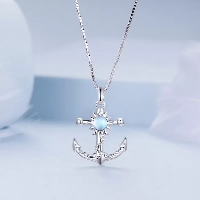 (afbeelding voor) Pandora Stijl Anker Ketting - BSN349 - Bekijken 3