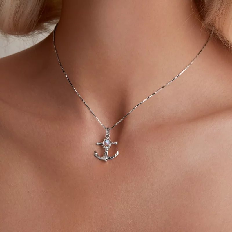 (afbeelding voor) Pandora Stijl Anker Ketting - BSN349 - Bekijken 5