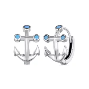 Pandora Stijl Anker Oorringen - SCE1619 (afbeelding voor) Pandora Stijl Anker Oorringen - SCE1619