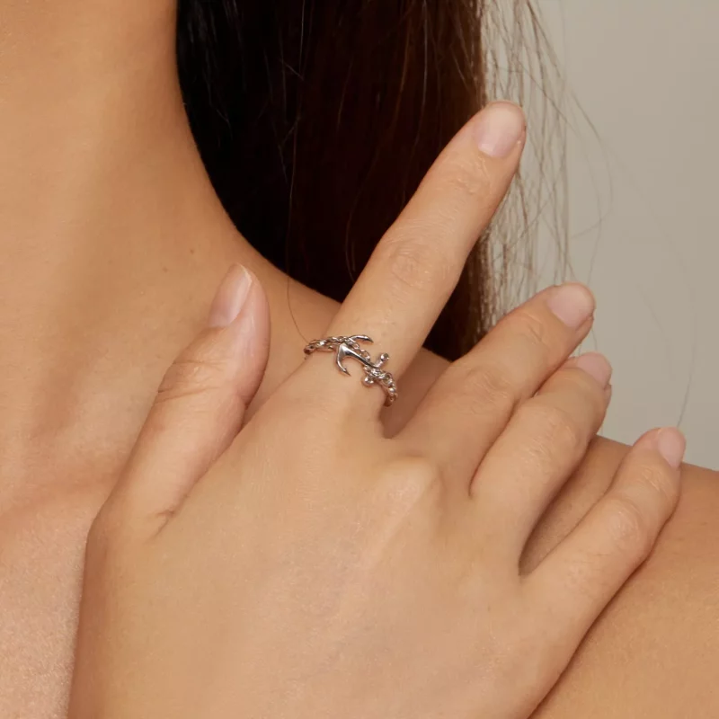 (afbeelding voor) Pandora Stijl Anker Ring - SCR949 - Bekijken 4